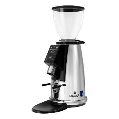 Rasnita De Cafea Macap M2E Instant, Culoare Crom
