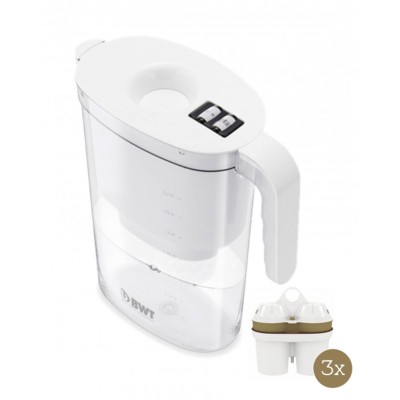 Cana Vida alba 2.6 l cu indicator manual si 3 filtre Si&Mg
