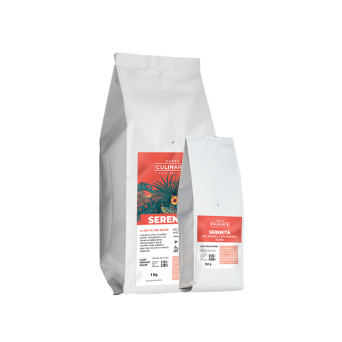 Serenità Cafea Boabe Prajita, 250 g